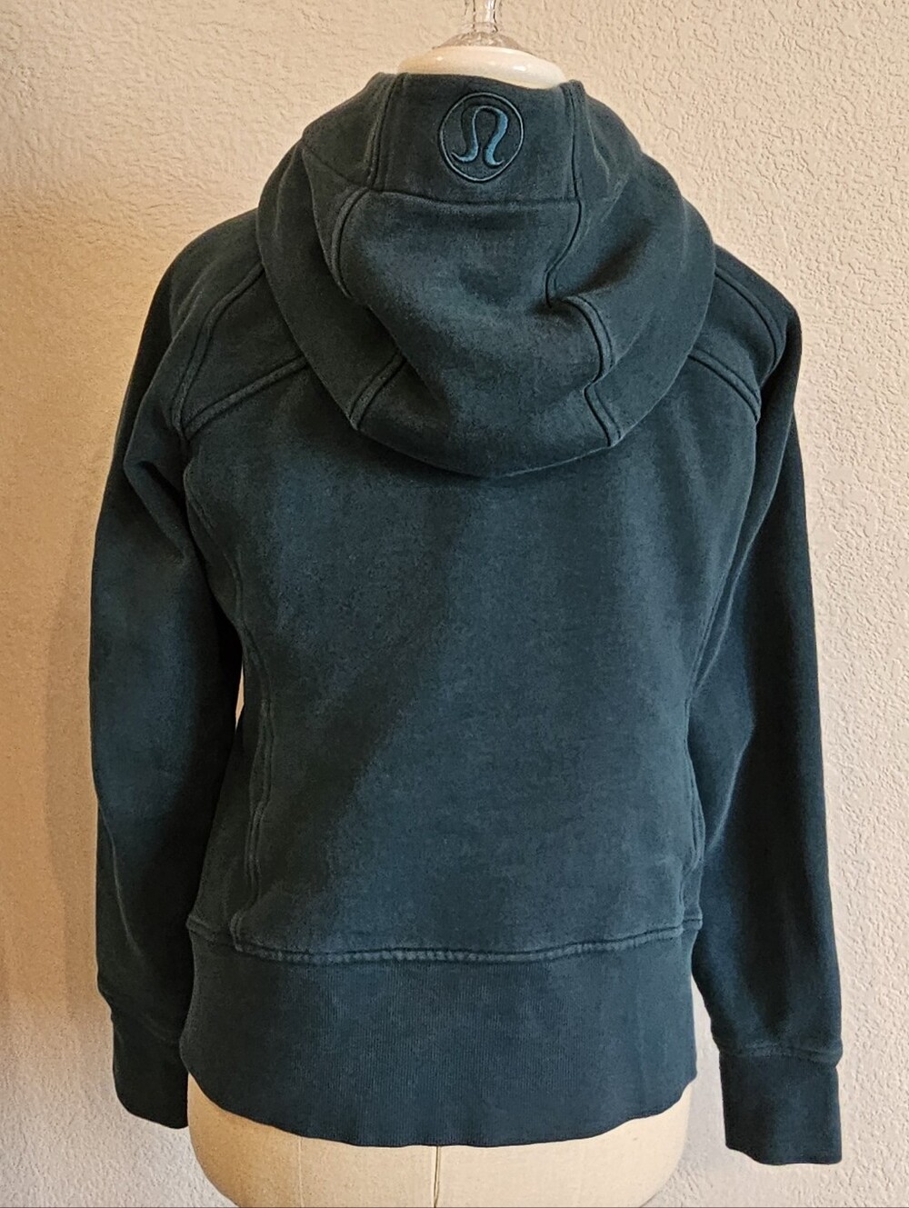 lululemon athletica Teal Hooded Full-Zip Sweatshirt - Picture 6 of 12